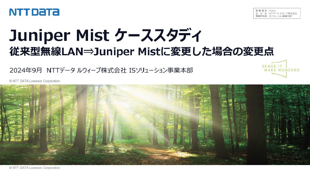 Juniper Mist 表紙1